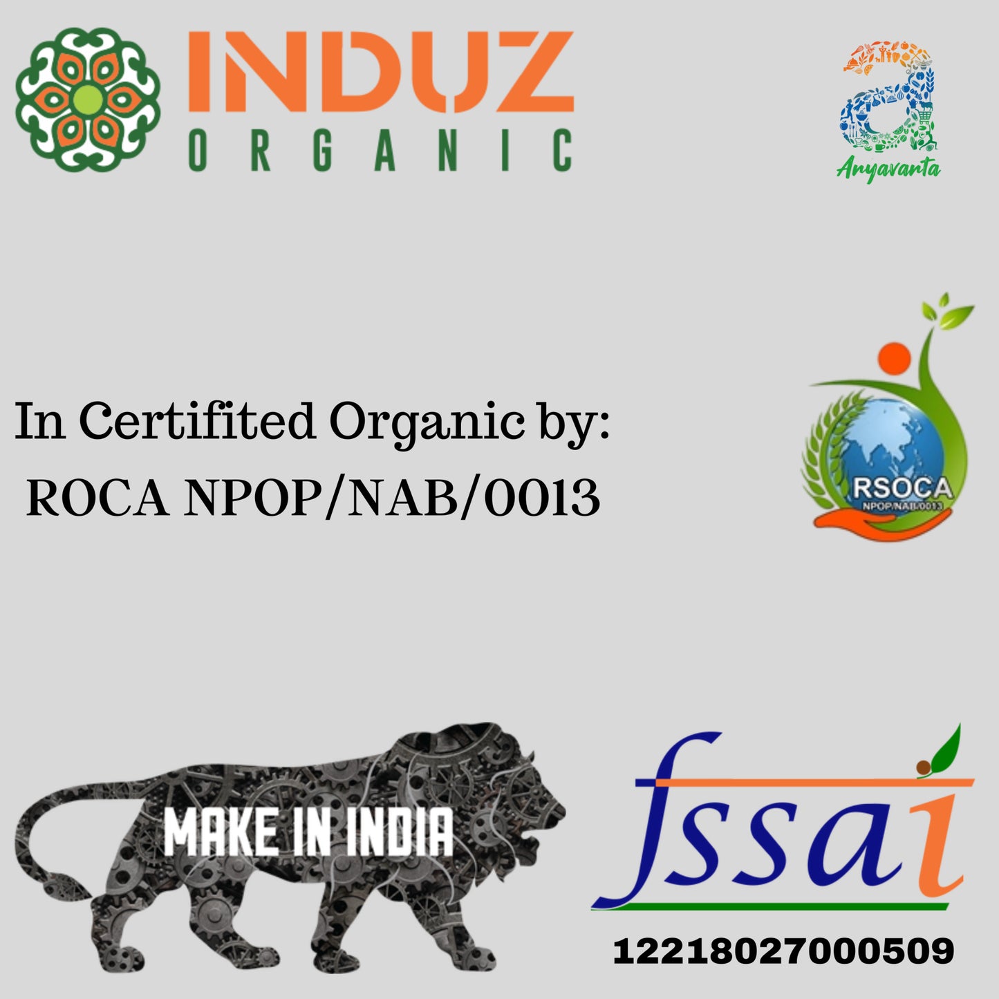 Induz Organic Rice Murmure