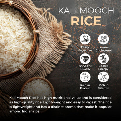 Nidhi Organics Kasturi Kali Mooch Rice