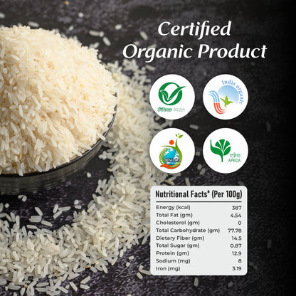 Nidhi Organics Kasturi Kali Mooch Rice