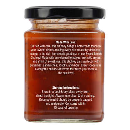 Organic Nation Sweet Tomato Chutney (300 GM)