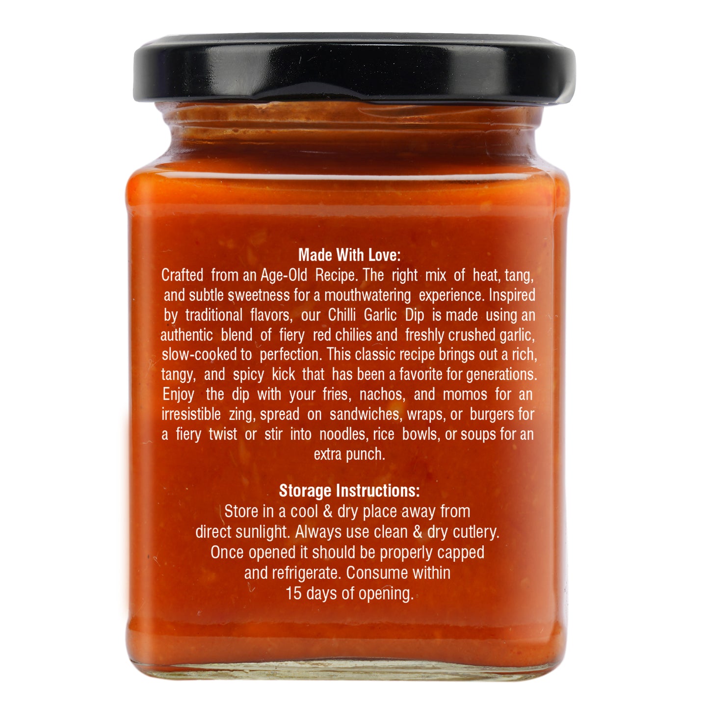 Organic Nation Chilli Garlic Dip (260 GM)