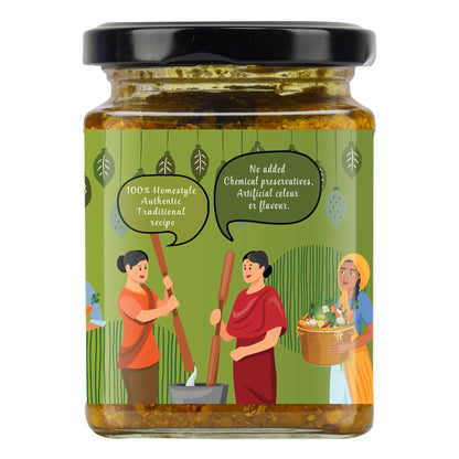 Organic Nation Nimbu Mirch Twist (Lemon Chilli Pickle)