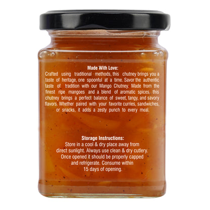 Organic Nation Mango Chutney (300 GM)