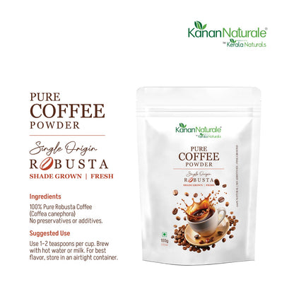 Kerala Naturals Pure Coffee Powder (100 GM)