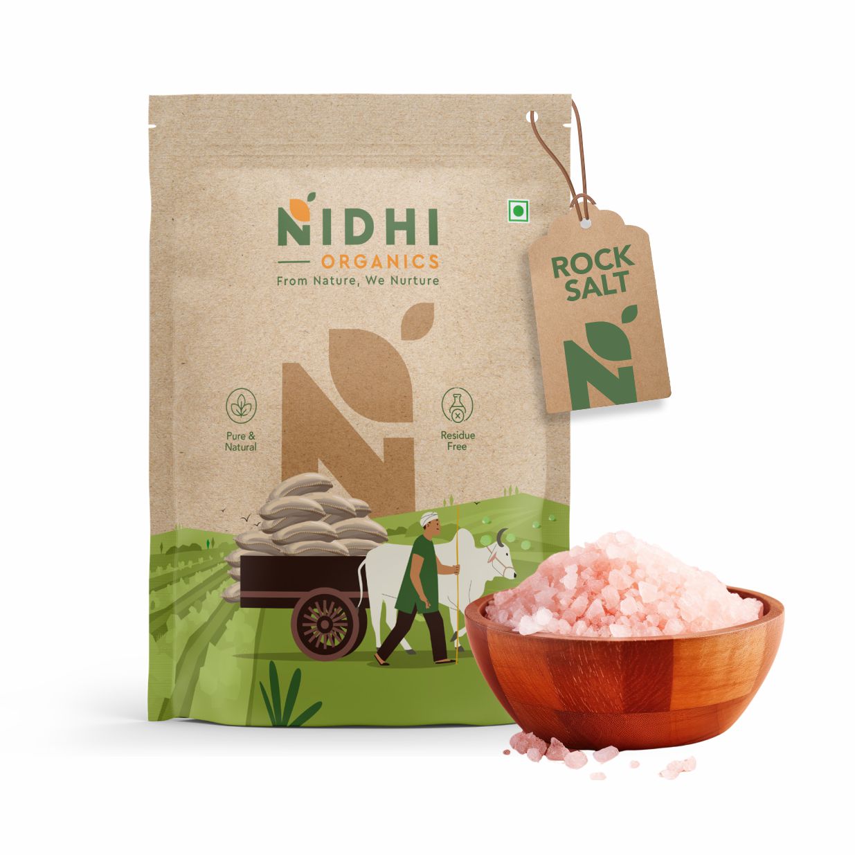 Nidhi Organics Rock Salt