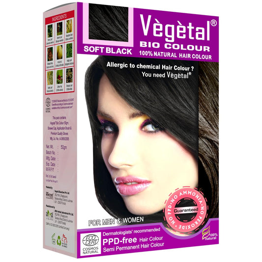 Vegetal Bio Colour - Soft Black