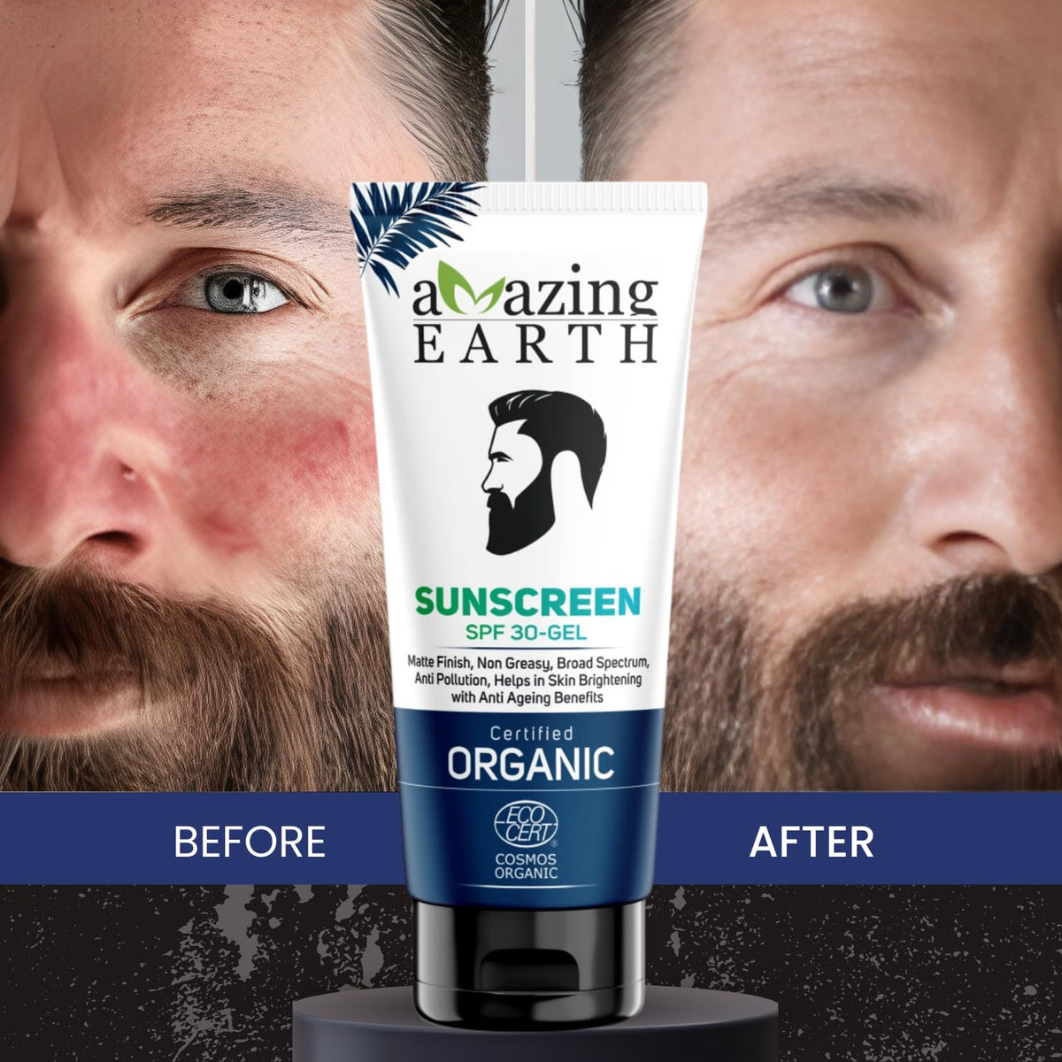 Amazing Earth Organic Sunscreen Gel (SPF 30) (80 ML)