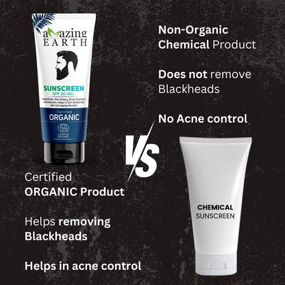 Amazing Earth Organic Sunscreen Gel (SPF 30) (80 ML)
