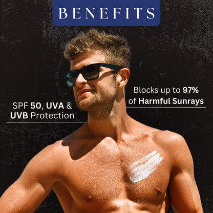 Amazing Earth Organic Sunscreen (SPF 50) Gel Cream (80 ML)