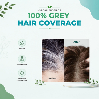 Vegetal SafeColor™ Dark Brown - PPD Free Hair Color