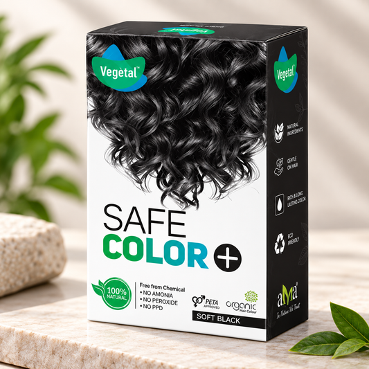 Vegetal SafeColor™ Soft Black - PPD Free Hair Color