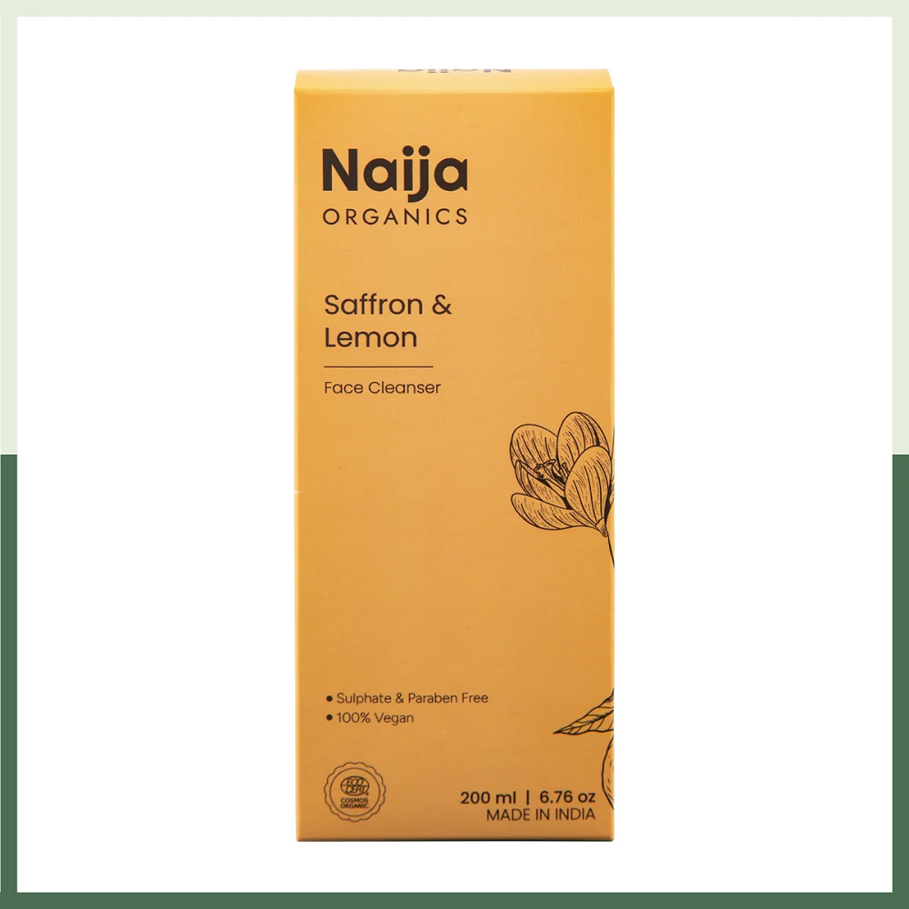 Naija Organics Saffron & Lemon Face Cleanser (200 ML)