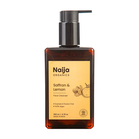 Naija Organics Saffron & Lemon Face Cleanser (200 ML)