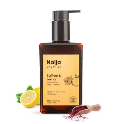 Naija Organics Saffron & Lemon Face Cleanser (200 ML)