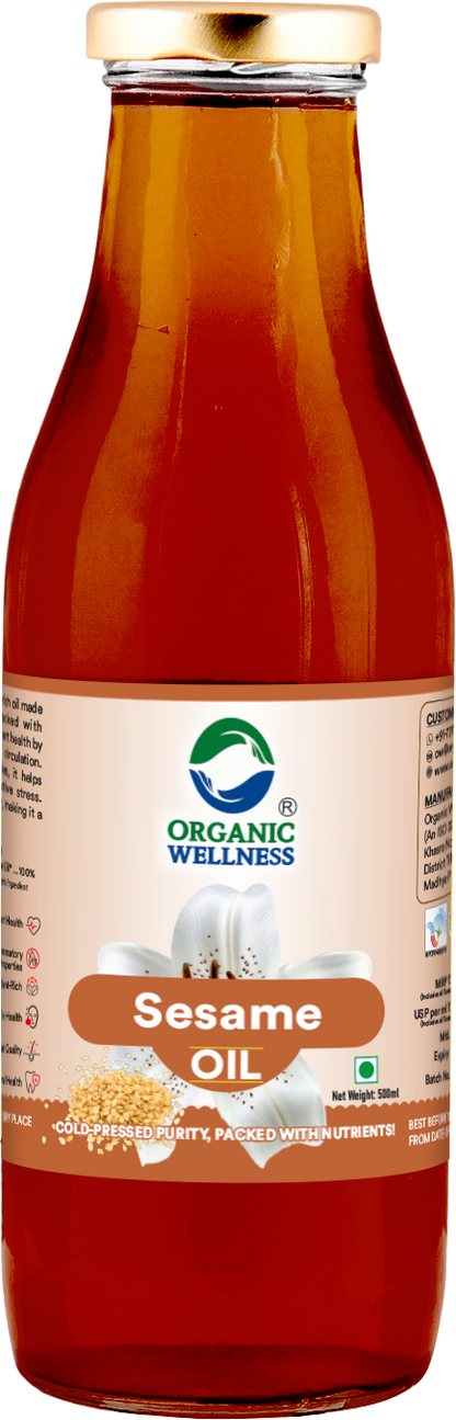 Organic Wellness Sesame Oil