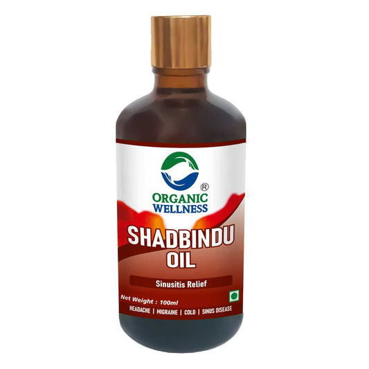 Organic Wellness Shadbindu Oil Sinusitis Relief