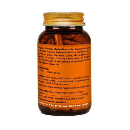 Organic Wellness Shallaki 90 Capsules