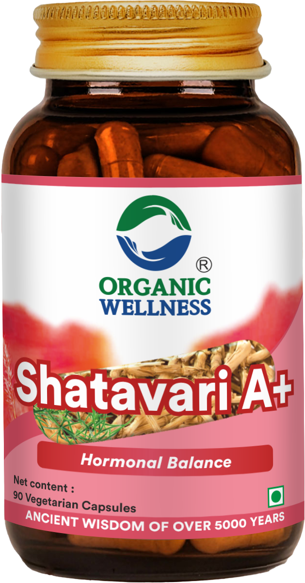 Organic Wellness Shatavari A+ 90 Capsules