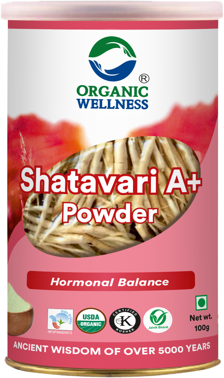 Organic Wellness Shatavari Powder (100 GM)