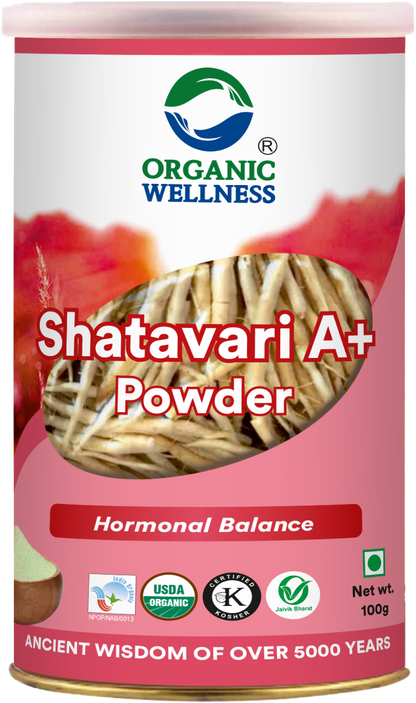 Organic Wellness Shatavari Powder (100 GM)