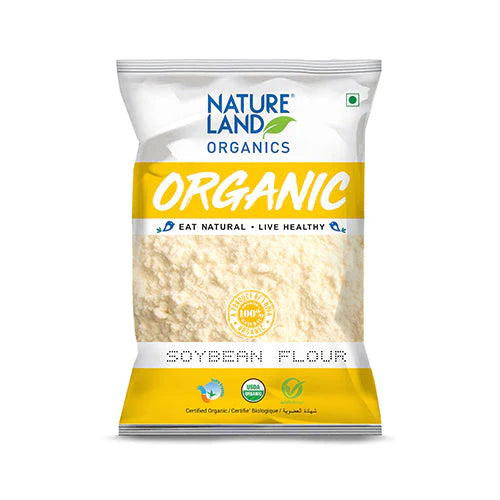 Natureland Organics Soybean Flour 500 GM