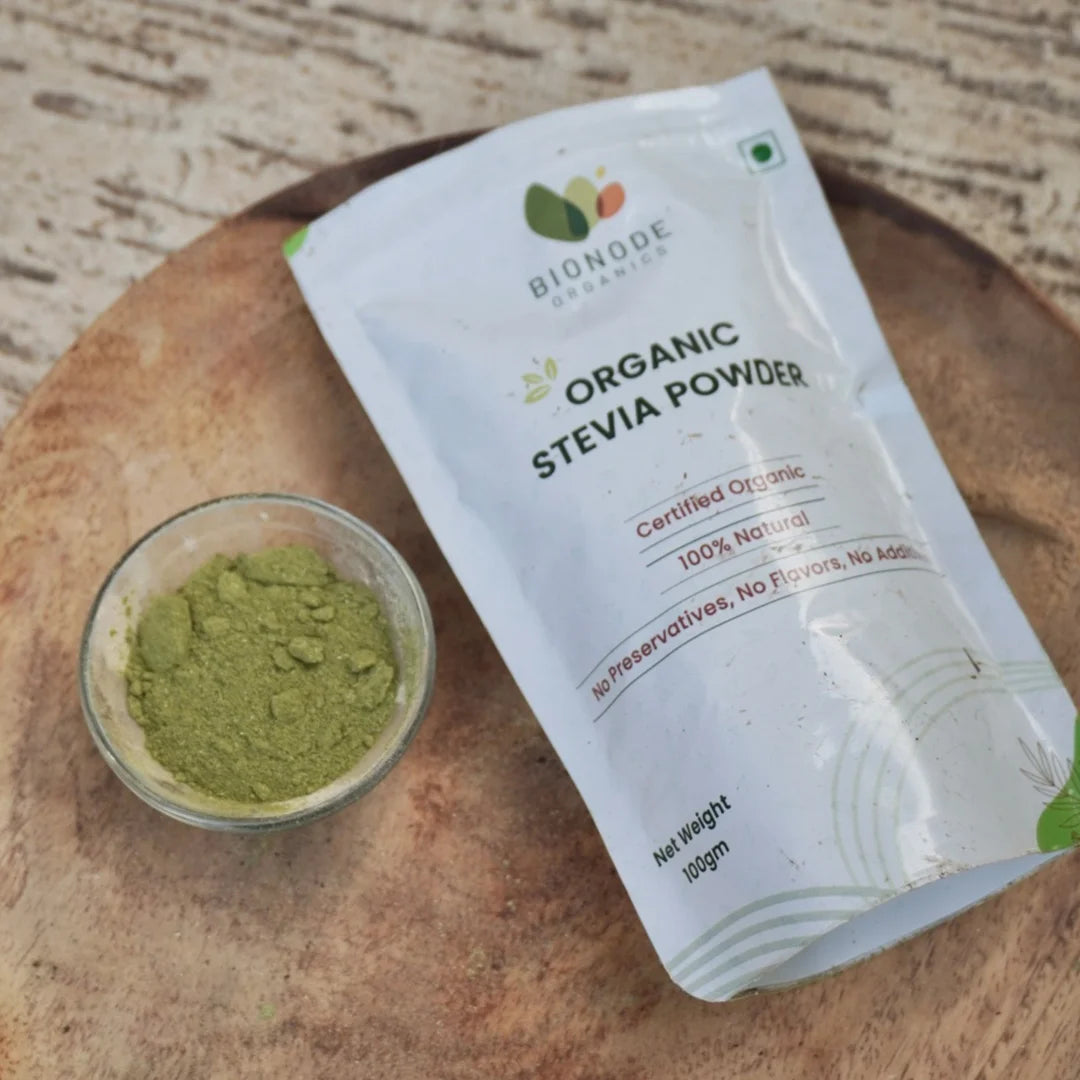 Bionode Organic Stevia Powder (100 GM)