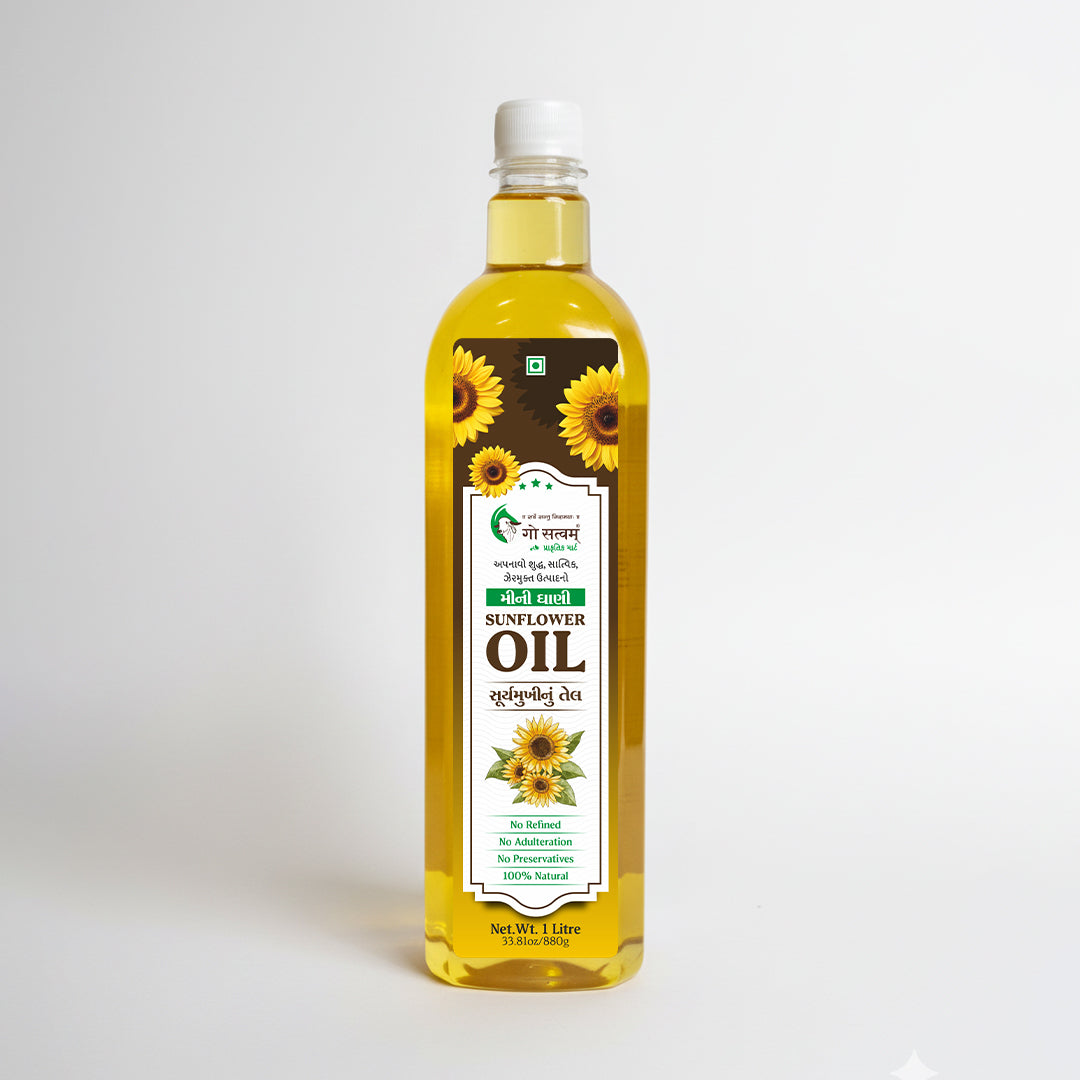 Gosatvam Prakrutik Mart Sunflower Oil 1 Liter