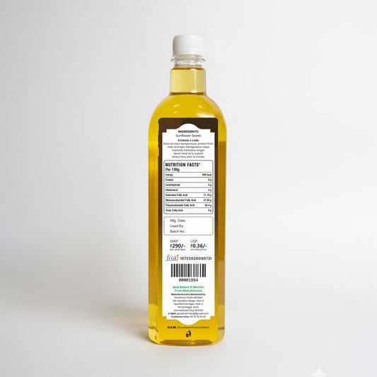 Gosatvam Prakrutik Mart Sunflower Oil (1 L)