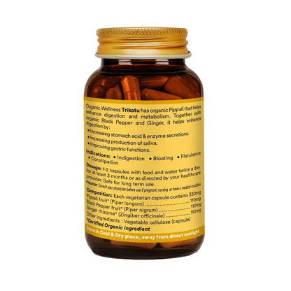Organic Wellness Trikatu 90 Capsules