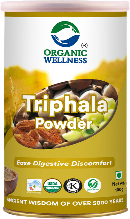 Organic Wellness Triphala Powder (100 GM)