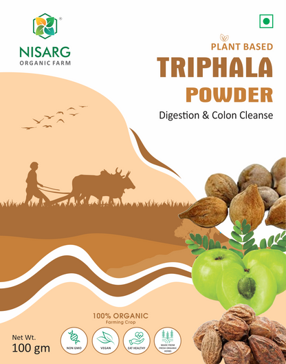 Nisarg Organic Farm Triphala Powder