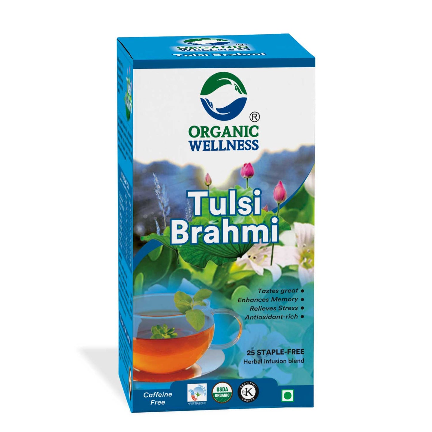 Organic Wellness Tulsi Brahmi Tea