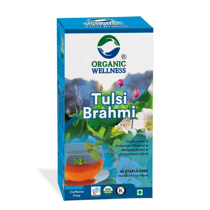 Organic Wellness Tulsi Brahmi Tea