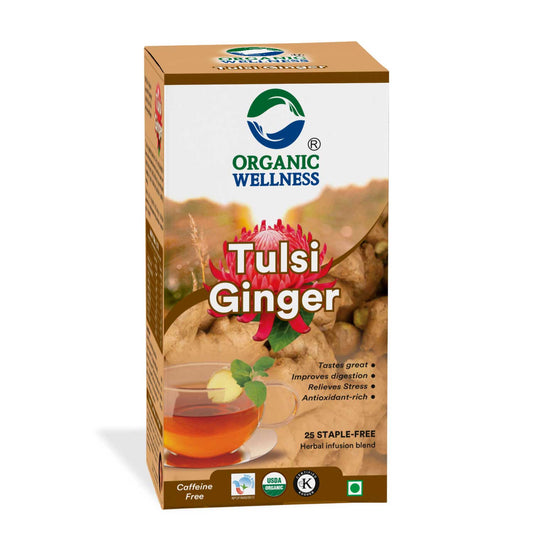Organic Wellness Tulsi Ginger Tea