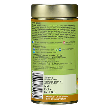 Organic Wellness Tulsi Lemon Ginger Green Tea