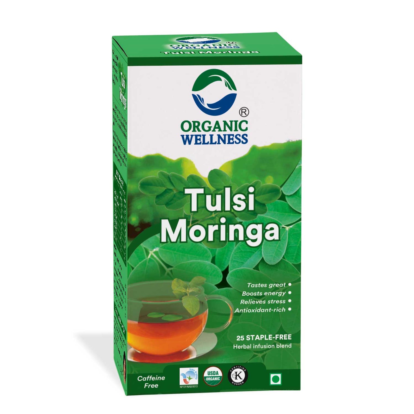 Organic Wellness Tulsi Moringa Tea