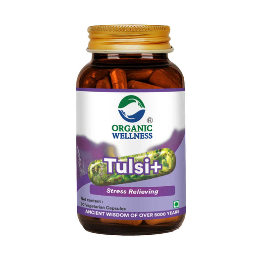 Organic Wellness Tulsi + 90 Capsules