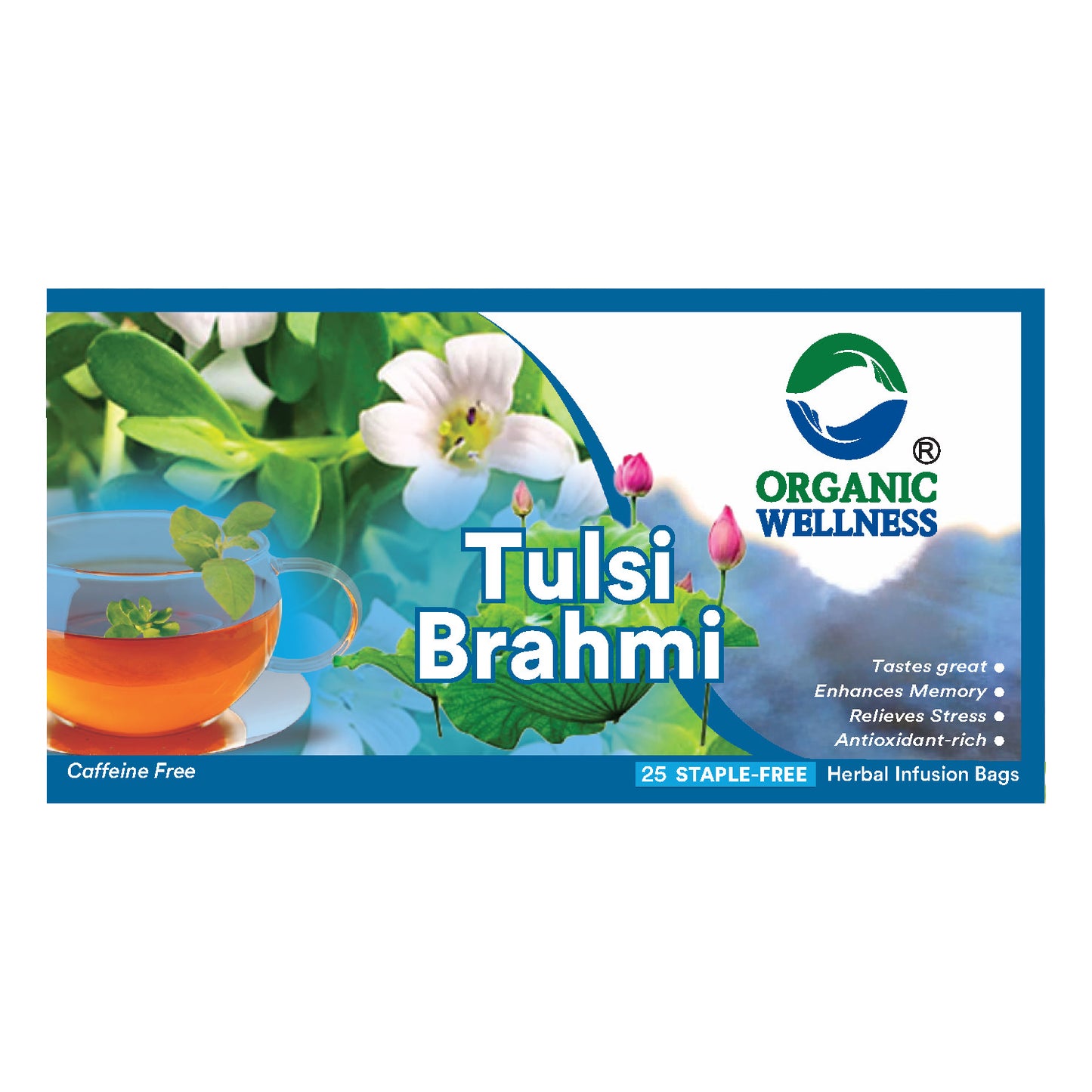 Organic Wellness Tulsi Brahmi Tea