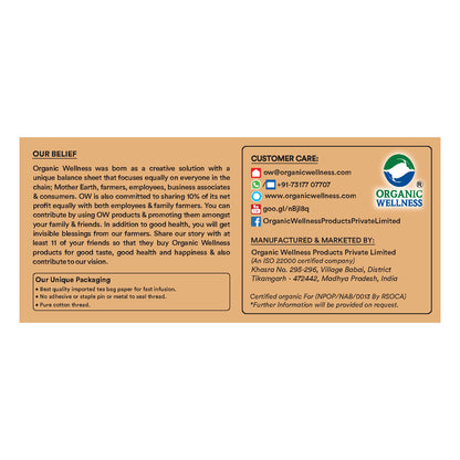 Organic Wellness Tulsi Ginger Tea