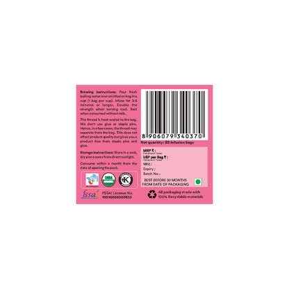 Organic Wellness Tulsi Indian Rose Tea
