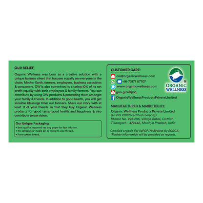Organic Wellness Tulsi Moringa Tea