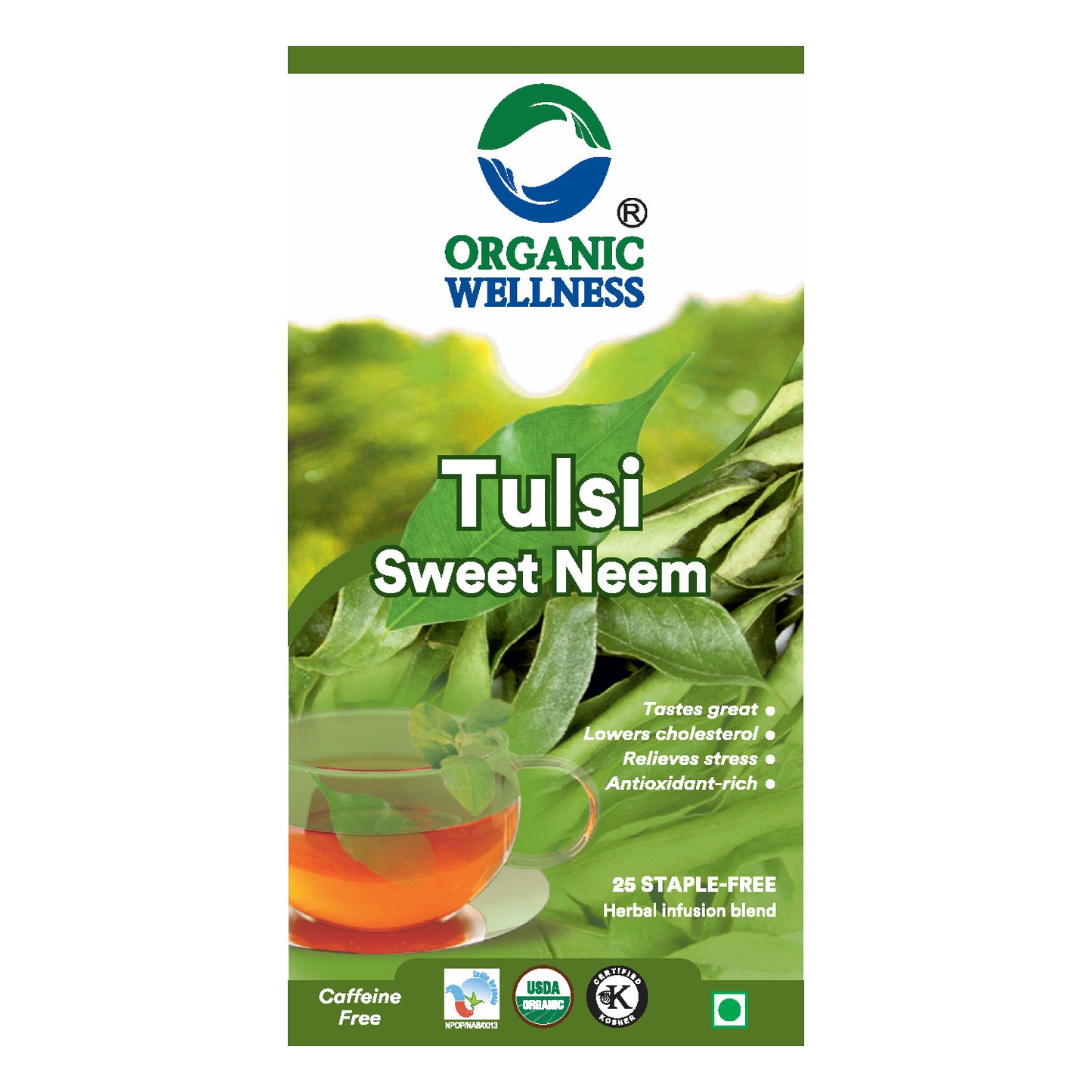 Organic Wellness Tulsi Sweet Neem Tea