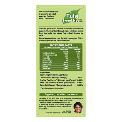 Organic Wellness Tulsi Sweet Neem Tea