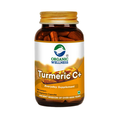 Organic Wellness Turmeric C +  90 Capsules