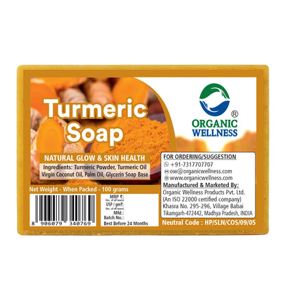 Organic Wellness Turmeric Soap