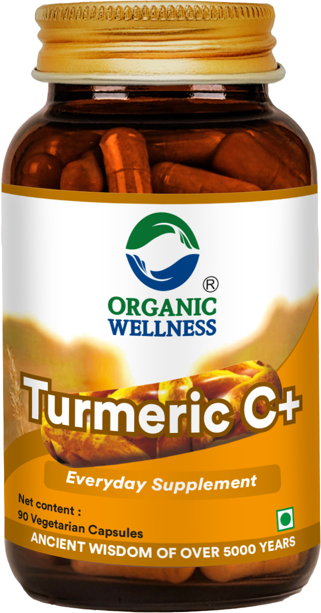 Organic Wellness Turmeric C +  90 Capsules