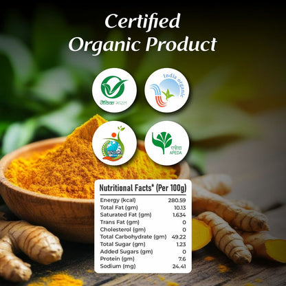 Nidhi Organics Turmeric Powder