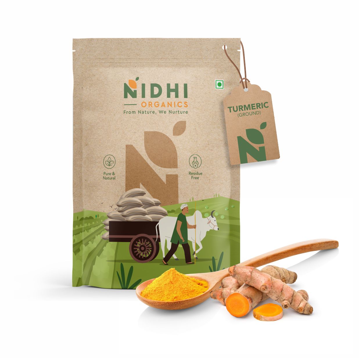 Nidhi Organics Turmeric Powder