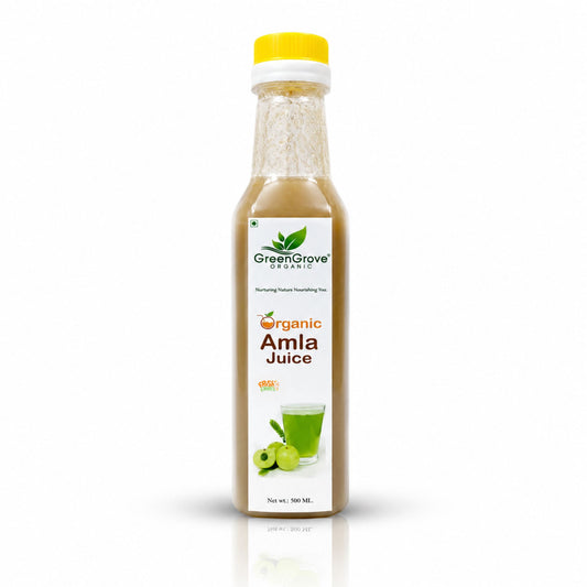 GreenGrove Organic Amla Juice (500 ML) (PACK OF 2)