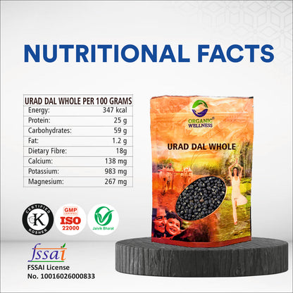 Organic Wellness Urad Dal Whole